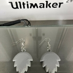  Corn earrings (3d)  3d model for 3d printers