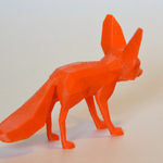 Modelo 3d de Fennec fox para impresoras 3d