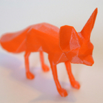 Modelo 3d de Fennec fox para impresoras 3d