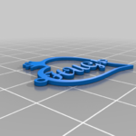  Custom necklace  3d model for 3d printers