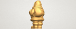  Santa claus  3d model for 3d printers