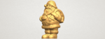 Modelo 3d de Santa claus para impresoras 3d