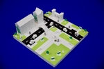  City model munich isartor  3d model for 3d printers