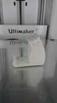  Smartphone stand the cat  3d model for 3d printers