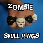  Zombie skull ring  3d model for 3d printers