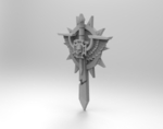  Deathwing icon  3d model for 3d printers