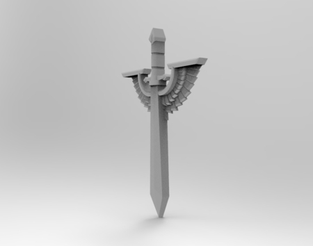  Dark angels icon  3d model for 3d printers