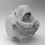 Modelo 3d de Deathwatch primaris torsos para impresoras 3d