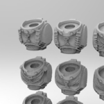  Deathwatch primaris torsos  3d model for 3d printers