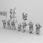  28mm trench fighters set 2  3d model for 3d printers