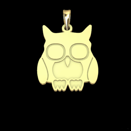  Owl  3d model for 3d printers