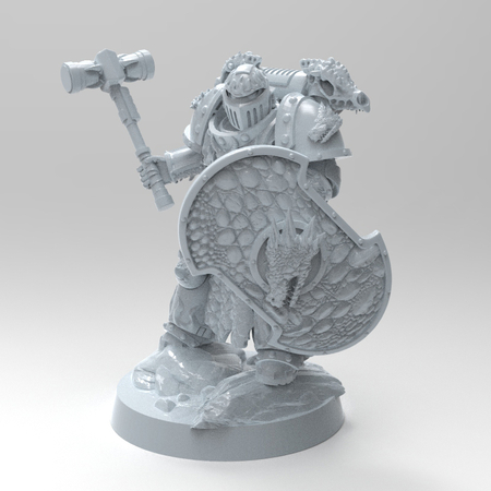  Salamanders bladeguard  3d model for 3d printers