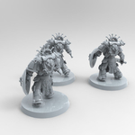  Space wolves bladeguards  3d model for 3d printers