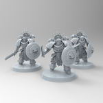  Space wolves bladeguards  3d model for 3d printers