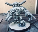  Mr big dakka orc warlord  3d model for 3d printers