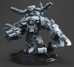 Modelo 3d de Mr big dakka orc warlord para impresoras 3d