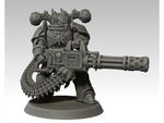  Chaos space warrior with gatling gun  3d model for 3d printers