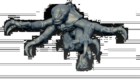  Alien thief  3d model for 3d printers