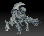  Xeno tyrant guard  3d model for 3d printers