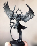  Undying saint with wings  3d model for 3d printers