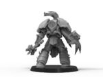  Chaos terminator with huge shoulders  3d model for 3d printers