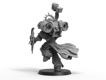  Smash captain & rocket hammer  3d model for 3d printers