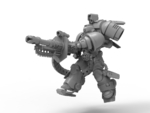  Leaf blower wielding space warrior  3d model for 3d printers
