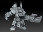 Modelo 3d de Warboss orktober para impresoras 3d