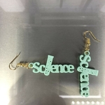  Science earrings  3d model for 3d printers