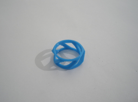  Ring - latticed 3  3d model for 3d printers