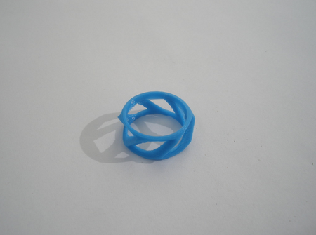 Modelo 3d de Anillo de celosía 3 para impresoras 3d