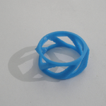 Modelo 3d de Anillo de celosía 3 para impresoras 3d