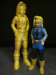  Android 18 (easy print no support)  3d model for 3d printers