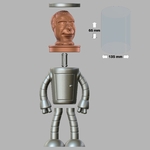  Nixon bender suit (easy print and easy assembly)  3d model for 3d printers