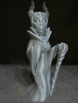  Maleficent (easy print no support)  3d model for 3d printers