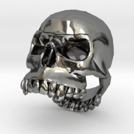  Dasaki skull ring  3d model for 3d printers