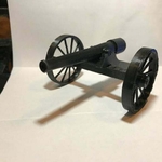  Parrot field cannon  3d model for 3d printers