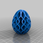  Lotus with egg  3d model for 3d printers