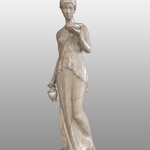  Woman statue  3d model for 3d printers