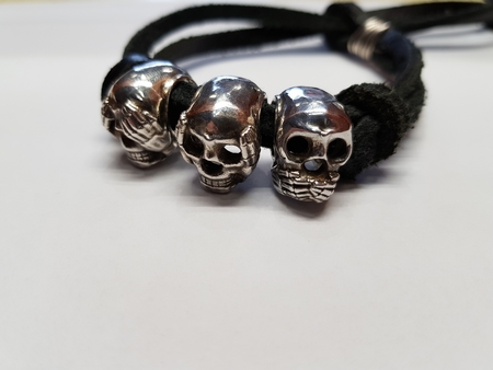  Three wise skull  3d model for 3d printers