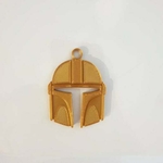  Mandalorian keychains  3d model for 3d printers