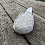  Hair brush (with flexible bristles)  3d model for 3d printers