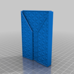  An open wallet  3d model for 3d printers