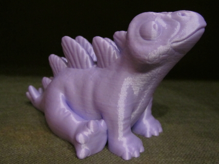  Stegosaurus (easy print no support)  3d model for 3d printers