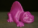 Modelo 3d de Dimetrodon (fácil de impresión sin soporte) para impresoras 3d