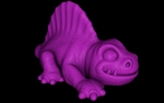 Modelo 3d de Dimetrodon (fácil de impresión sin soporte) para impresoras 3d