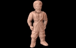  Mr satan (easy print no support)  3d model for 3d printers