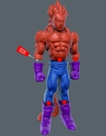 Modelo 3d de Vegeta super saiyajin 4 (fácil de impresión y facilidad de montaje) para impresoras 3d