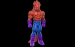 Modelo 3d de Vegeta super saiyajin 4 (fácil de impresión y facilidad de montaje) para impresoras 3d