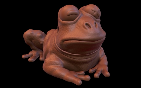 Hypnotoad (easy print no support)  3d model for 3d printers